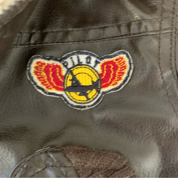 Please Mum pleather pilot jacket - Picture 2 of 5